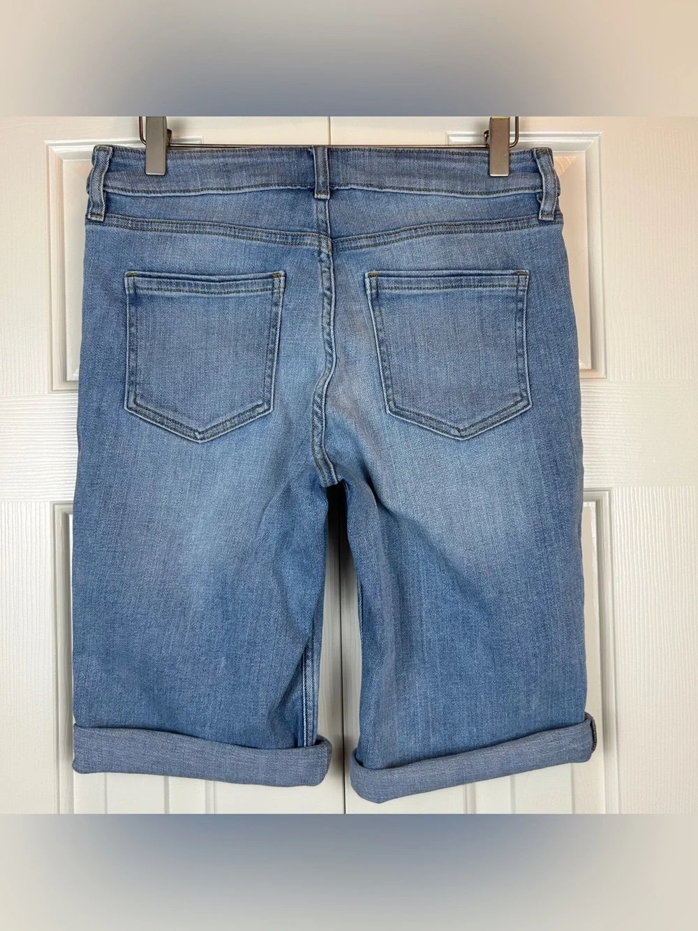 F&F Blue Denim Bermuda Jean Shorts
